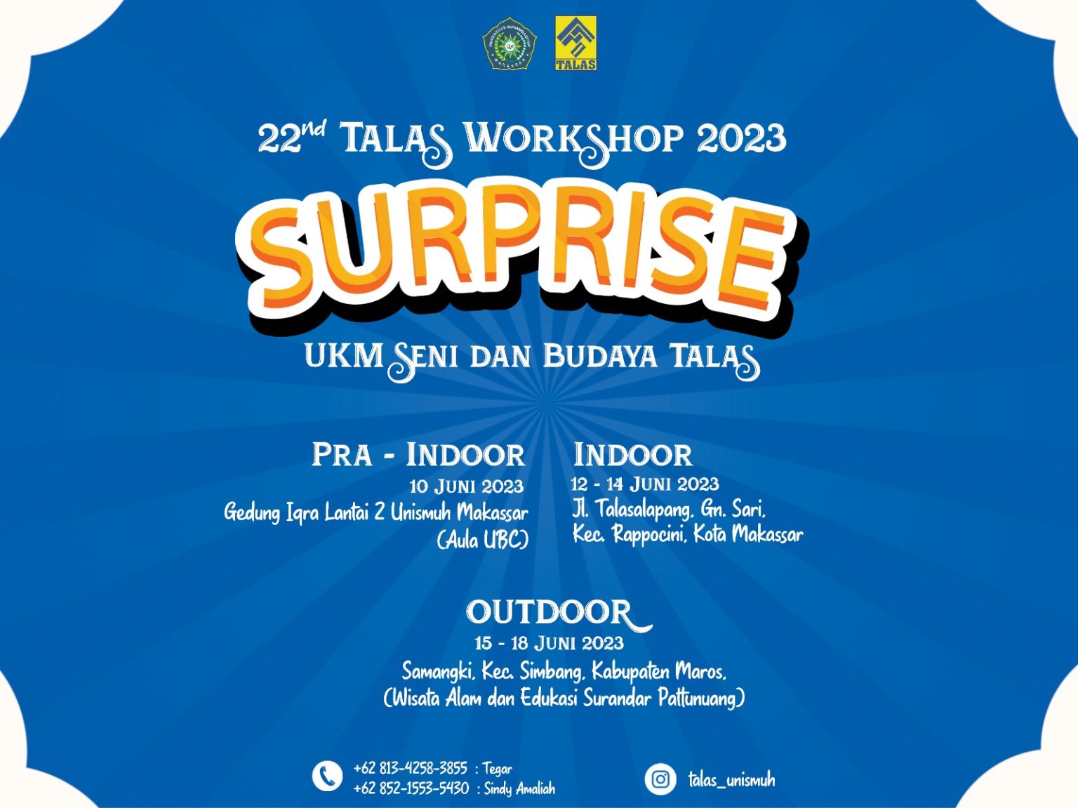 The 22nd Talas Workshop 2023 – Prodi Bahasa Inggris FKIP Unismuh Makassar