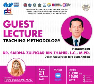 KEGIATAN PRODI GUEST LECTURE